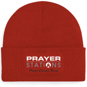 Beanie muts 'Prayer Stations'